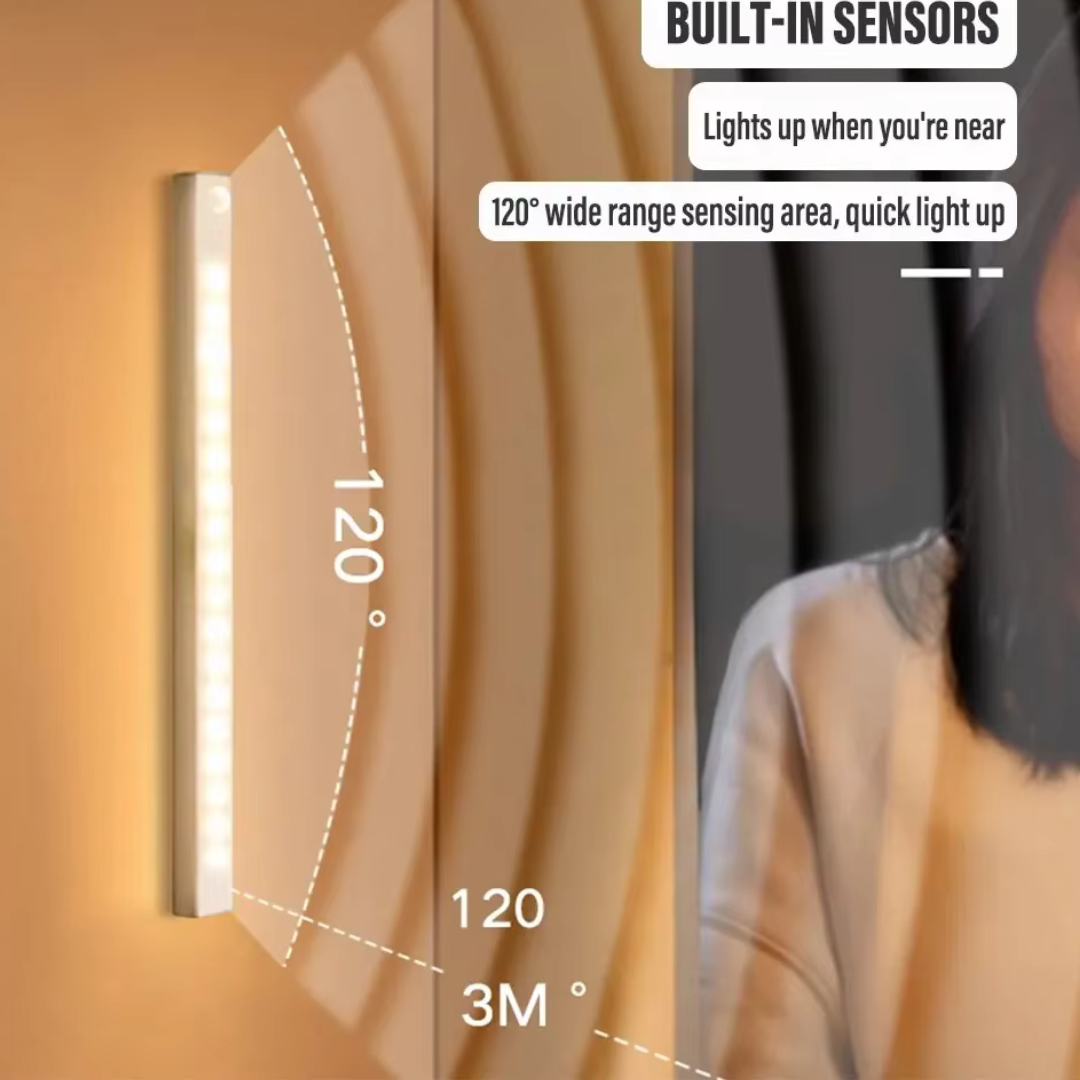 Luz led con sensor de movimiento